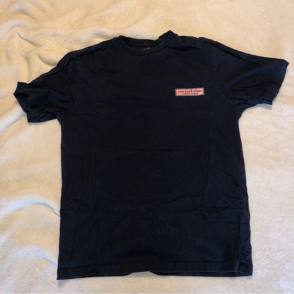 Navy Blue Vineyard Vines Tee Shirt | Men’s XS